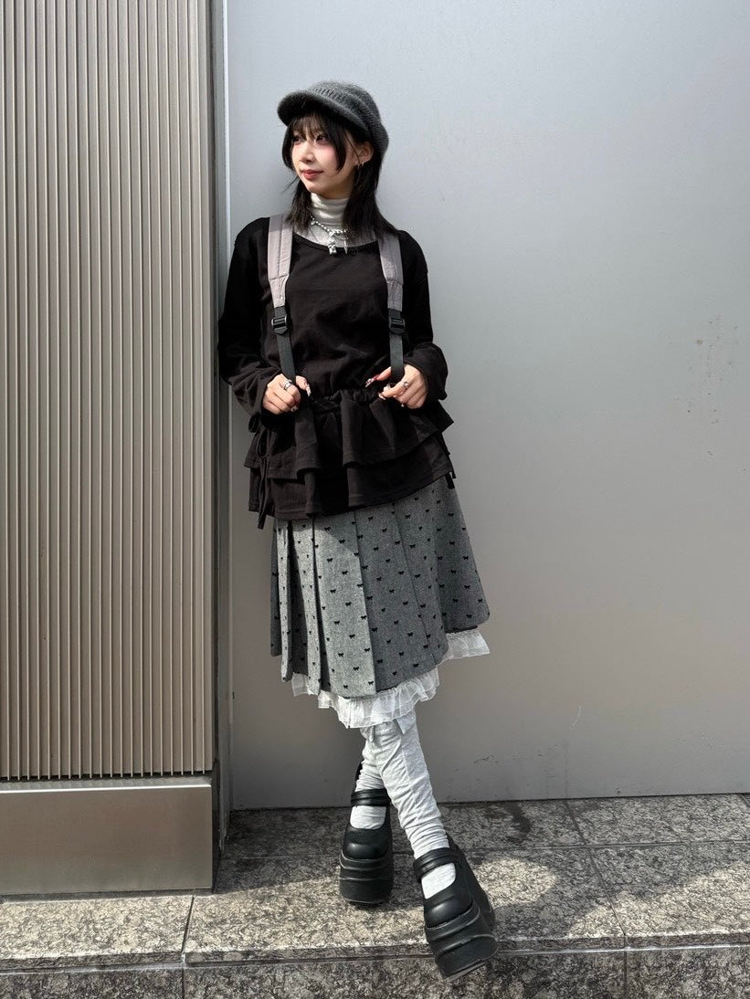 3/12 20:00発売 名古屋店WEB限定 受注制【nmtc +】cancan mini one-piece / 【エヌエムティーシープラス】カンカンミニスカート (3color)