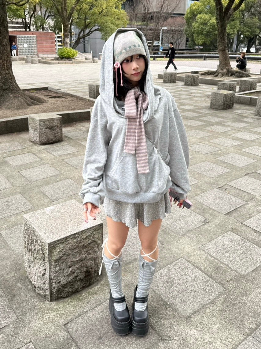 3/12 20:00発売 名古屋店WEB限定 受注制【nmtc +】2way hood off-shoulder sweat shirts / 【エヌエムティーシープラス】ツーウェイフードオフショルダースウェットパンツ (3color)