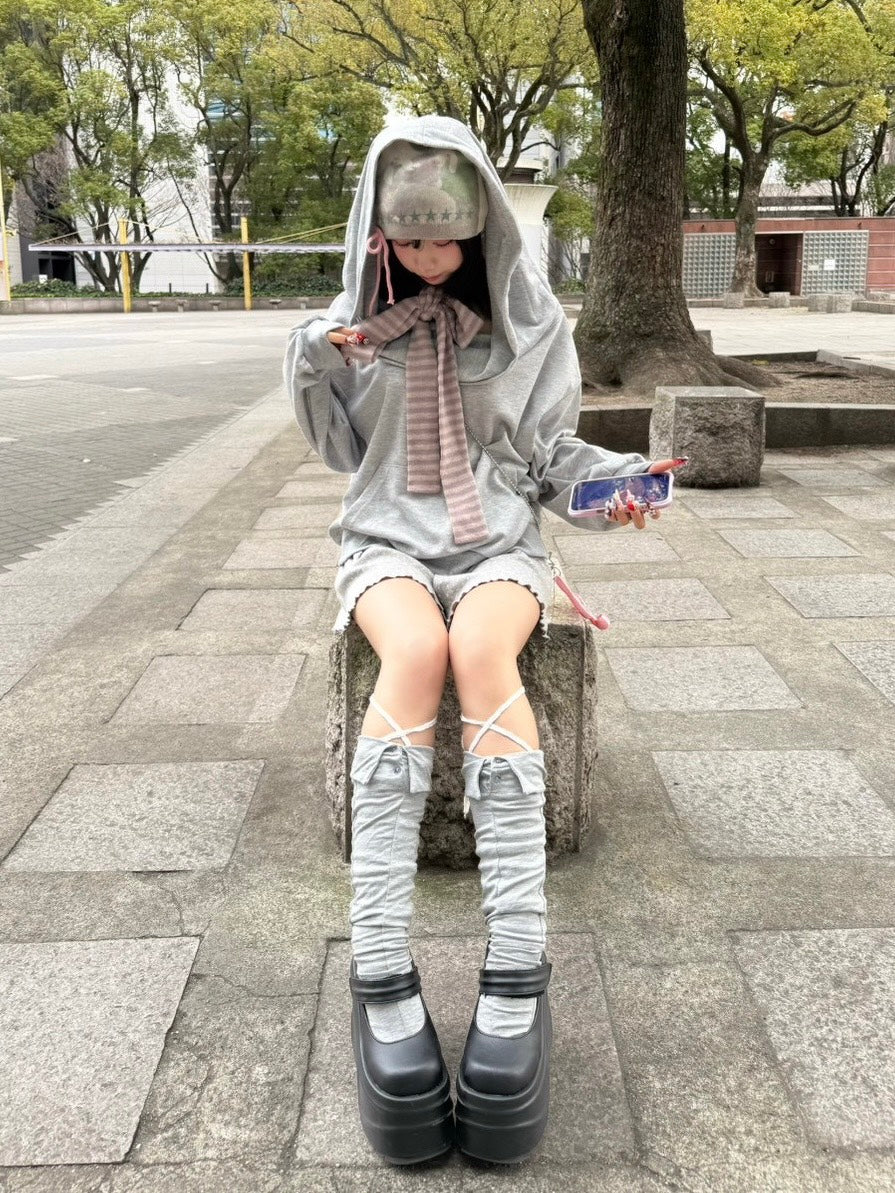 3/12 20:00発売 名古屋店WEB限定 受注制【nmtc +】2way hood off-shoulder sweat shirts / 【エヌエムティーシープラス】ツーウェイフードオフショルダースウェットパンツ (3color)