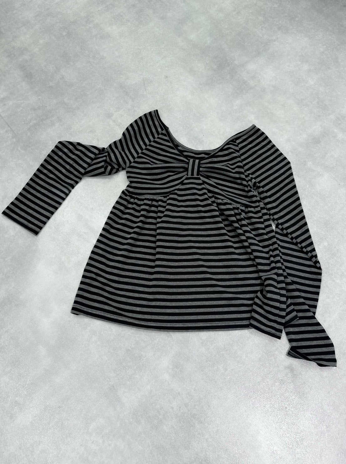 名古屋店WEB限定受注制【nmtc+】off-shoulder ribbon border tops (2color)