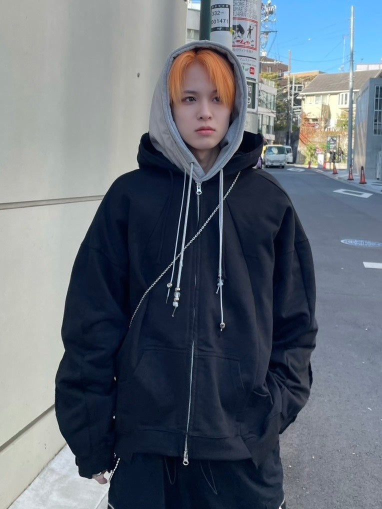 受注制【nmtc+】remake zip up hoodie 1 (2color)