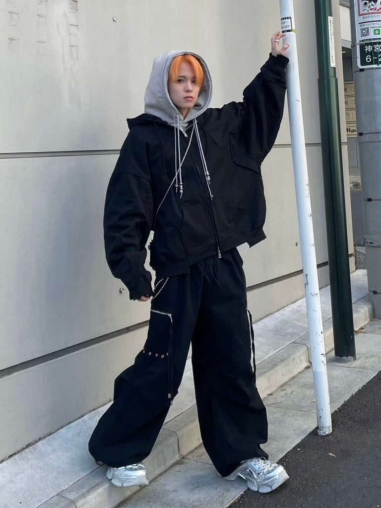 受注制【nmtc+】remake zip up hoodie 1 (2color)