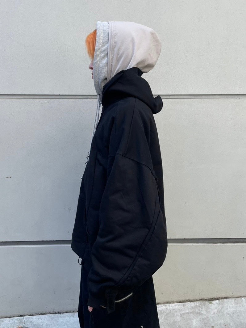 受注制【nmtc+】remake zip up hoodie 1 (2color)