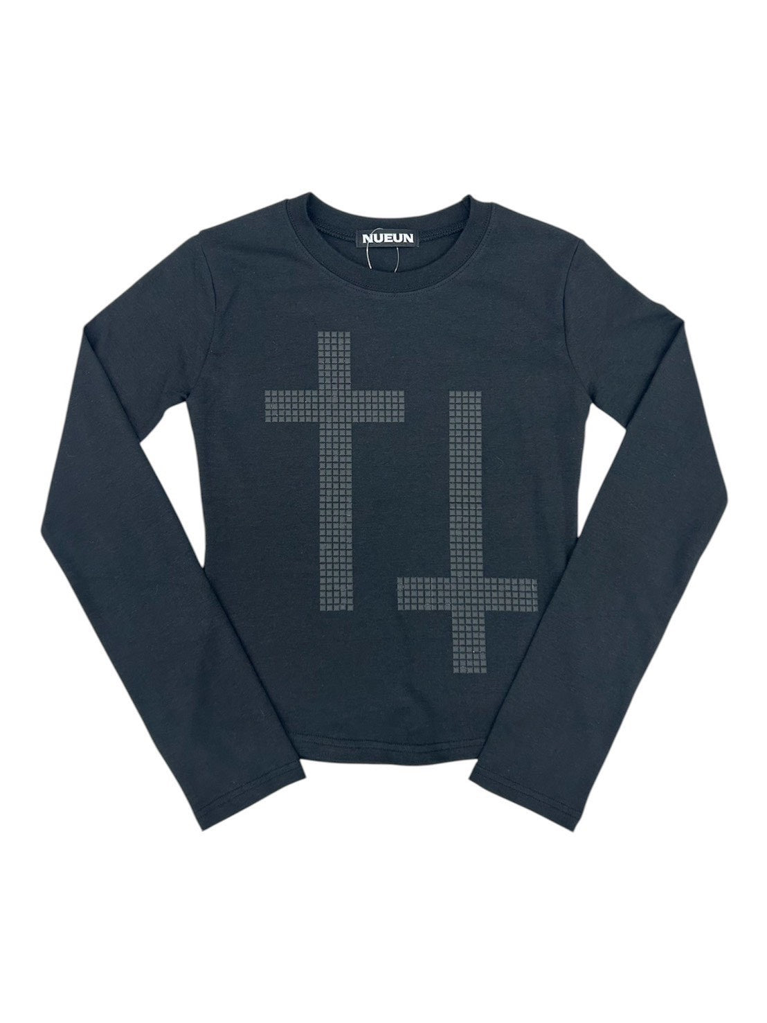 受注制【nmtc+】cross studs long sleeve (2color)