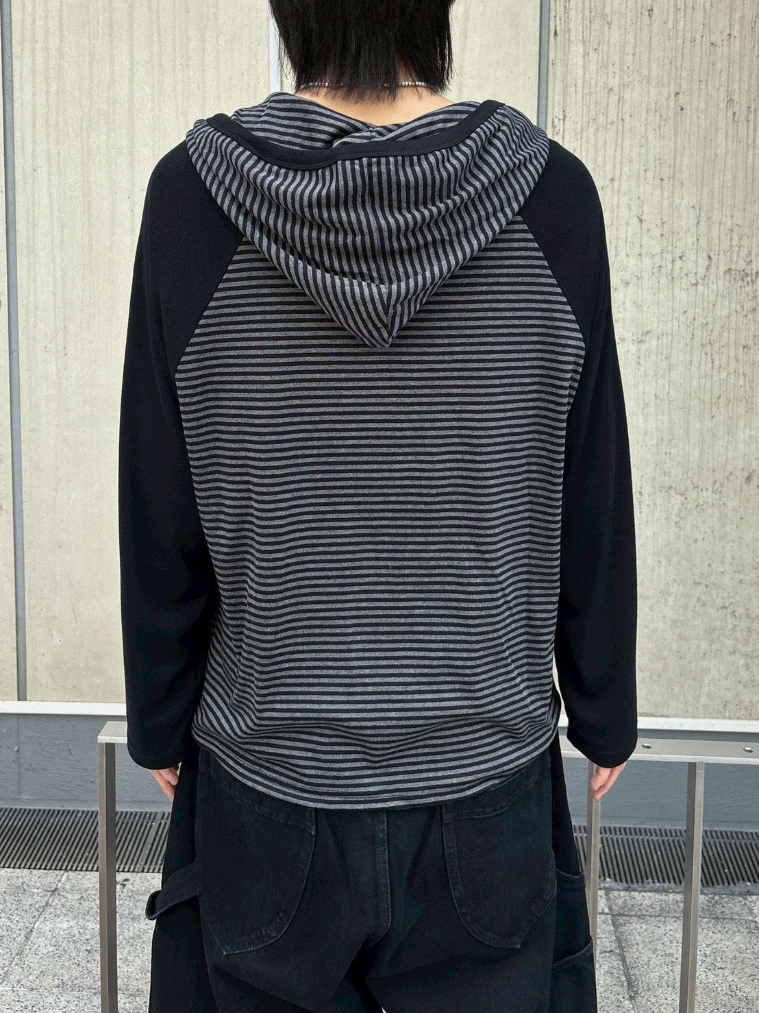 受注制【nmtc+】border raglan long sleeve