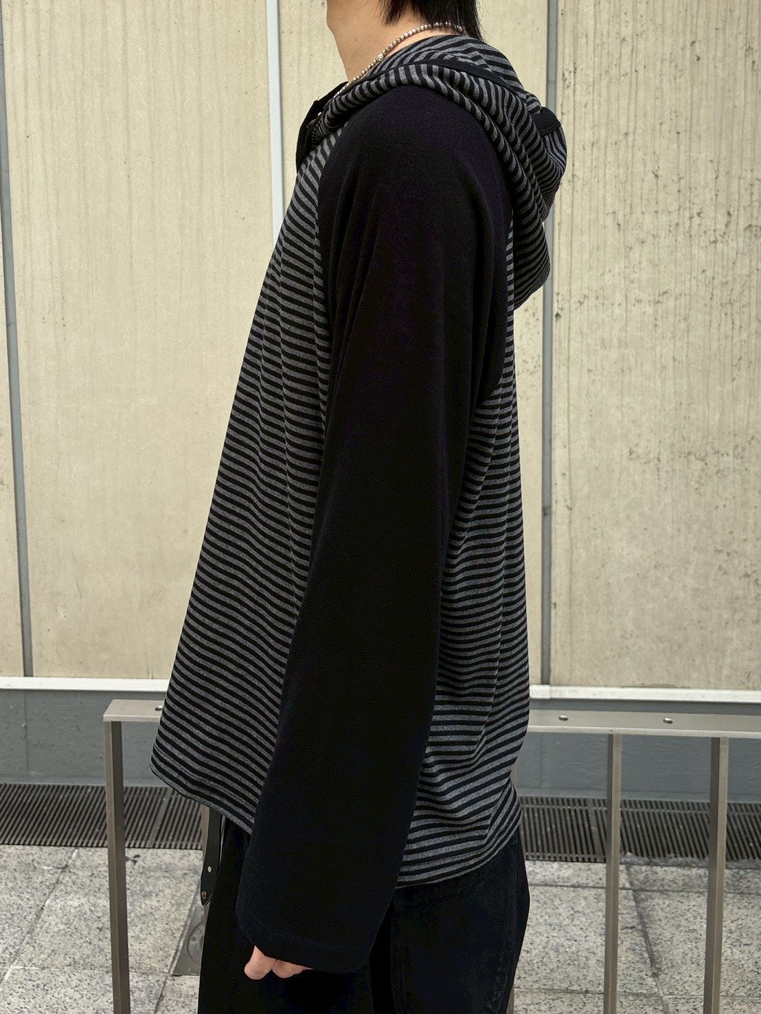 受注制【nmtc+】border raglan long sleeve