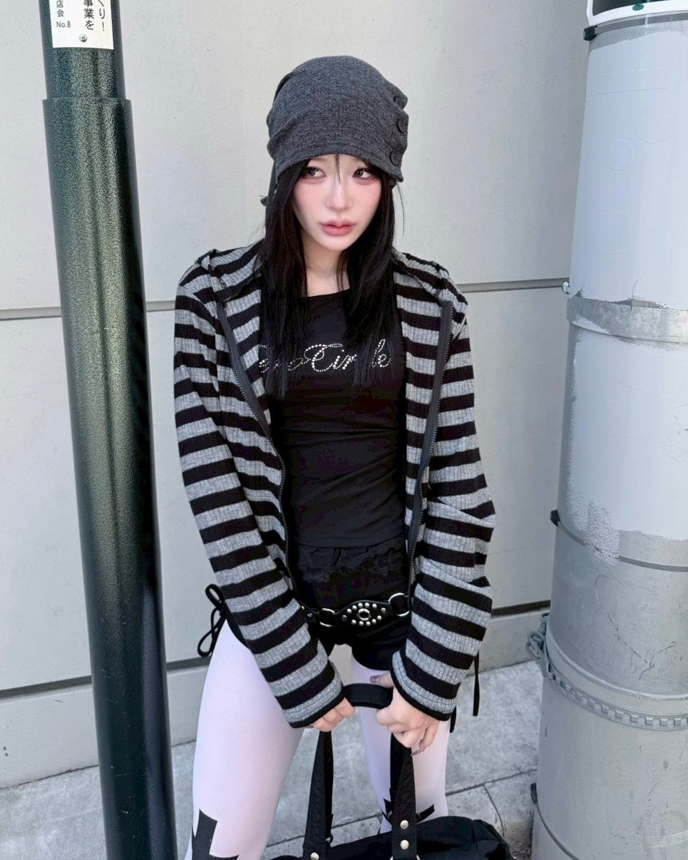 受注制【nmtc+】button neck warmer cap