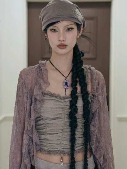 【MIAE】Tropical flower necklace