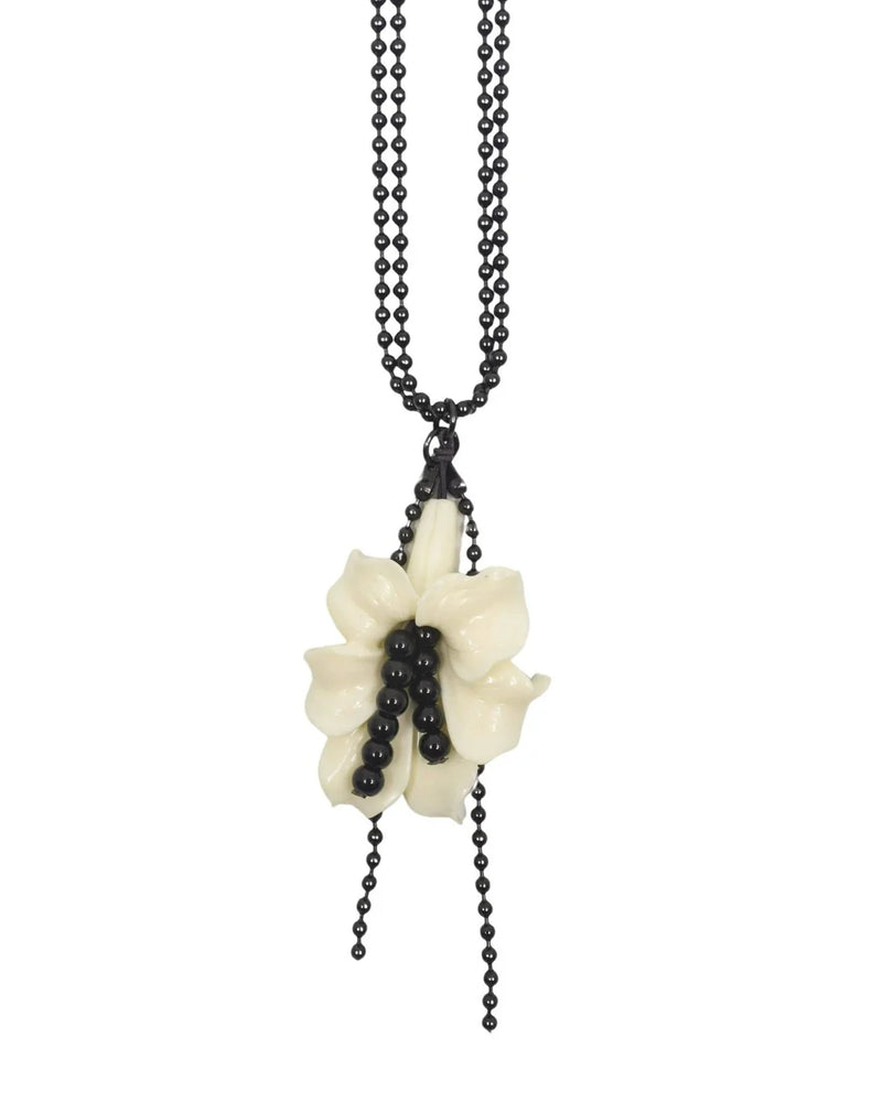 【MIAE】Tropical flower necklace