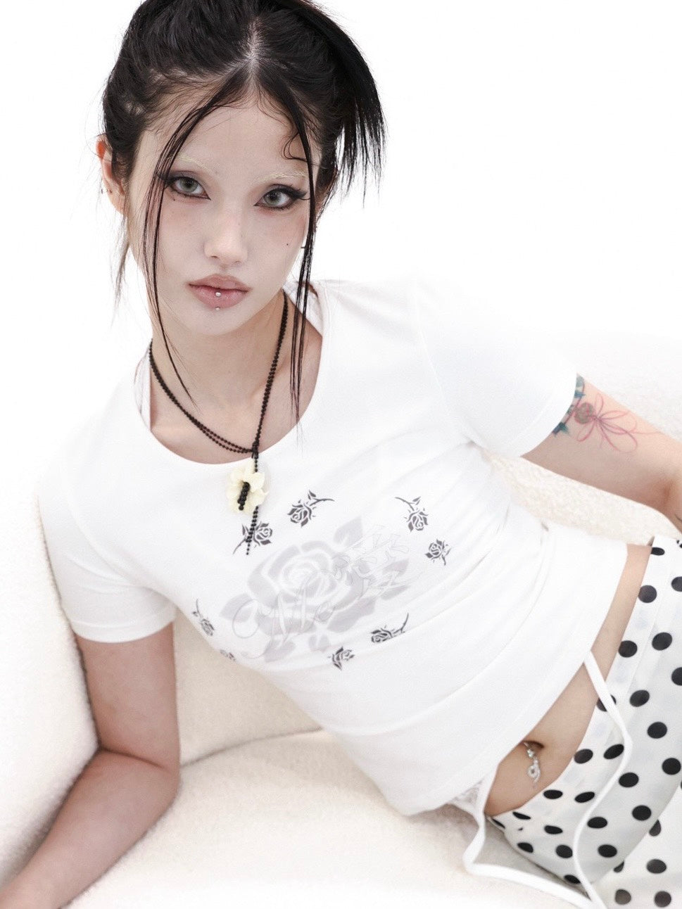 【MIAE】Tropical flower necklace