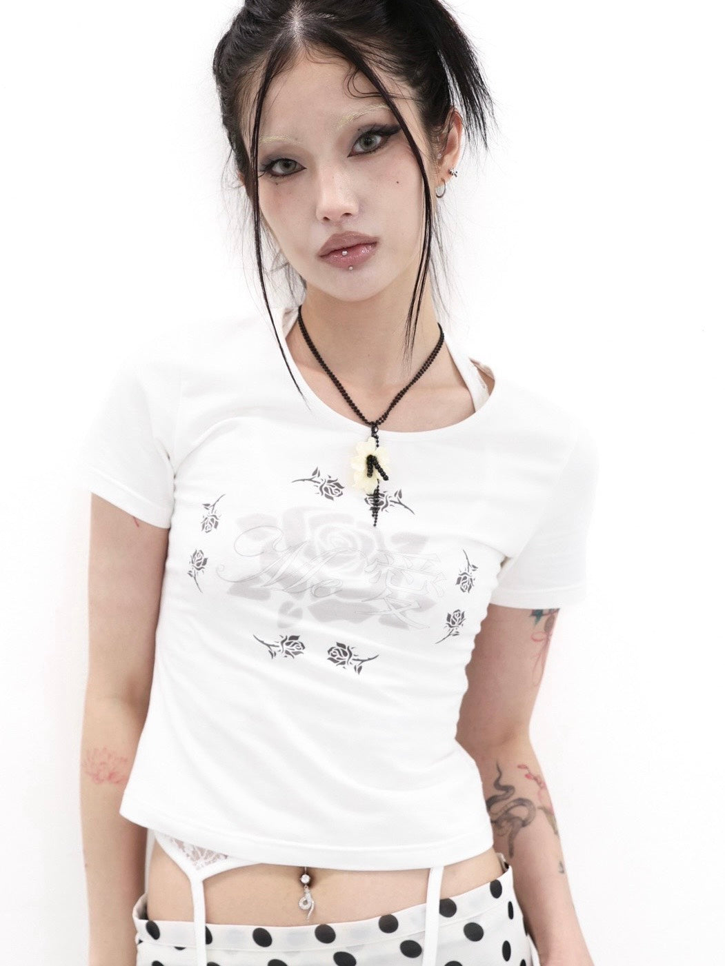 【MIAE】Tropical flower necklace