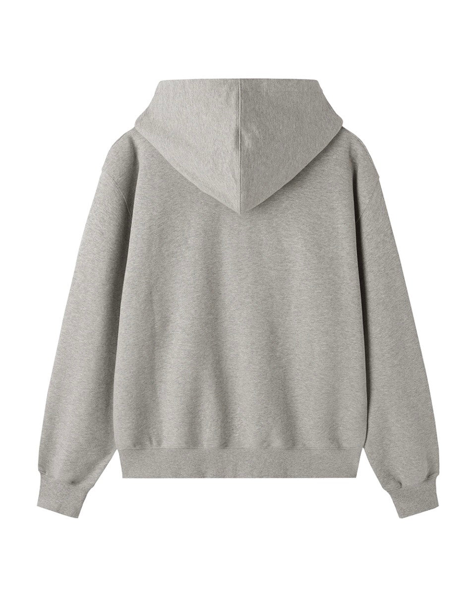 【OY】RIVET HENLEY HOODIE