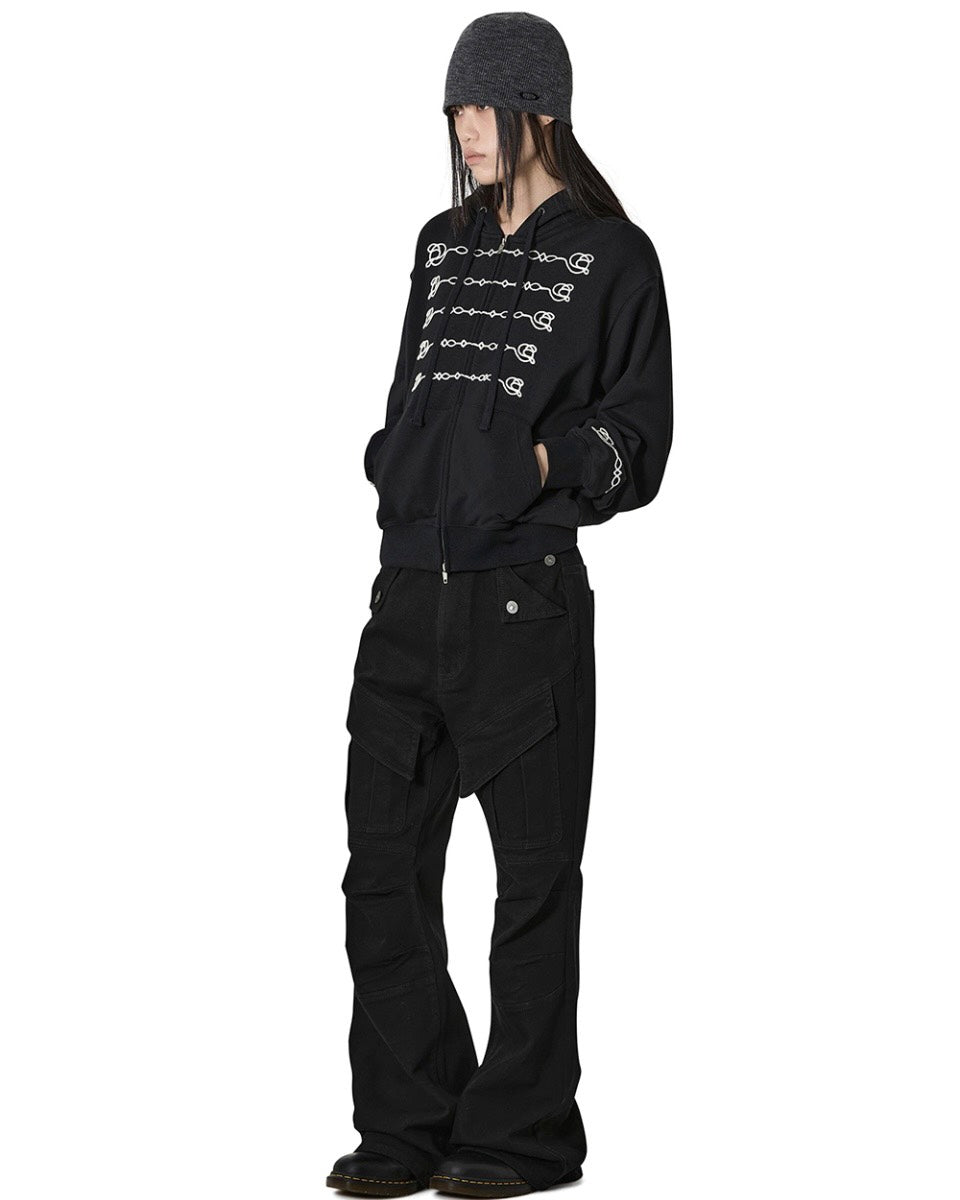 【OY】FROGGING HOODIE ZIP
