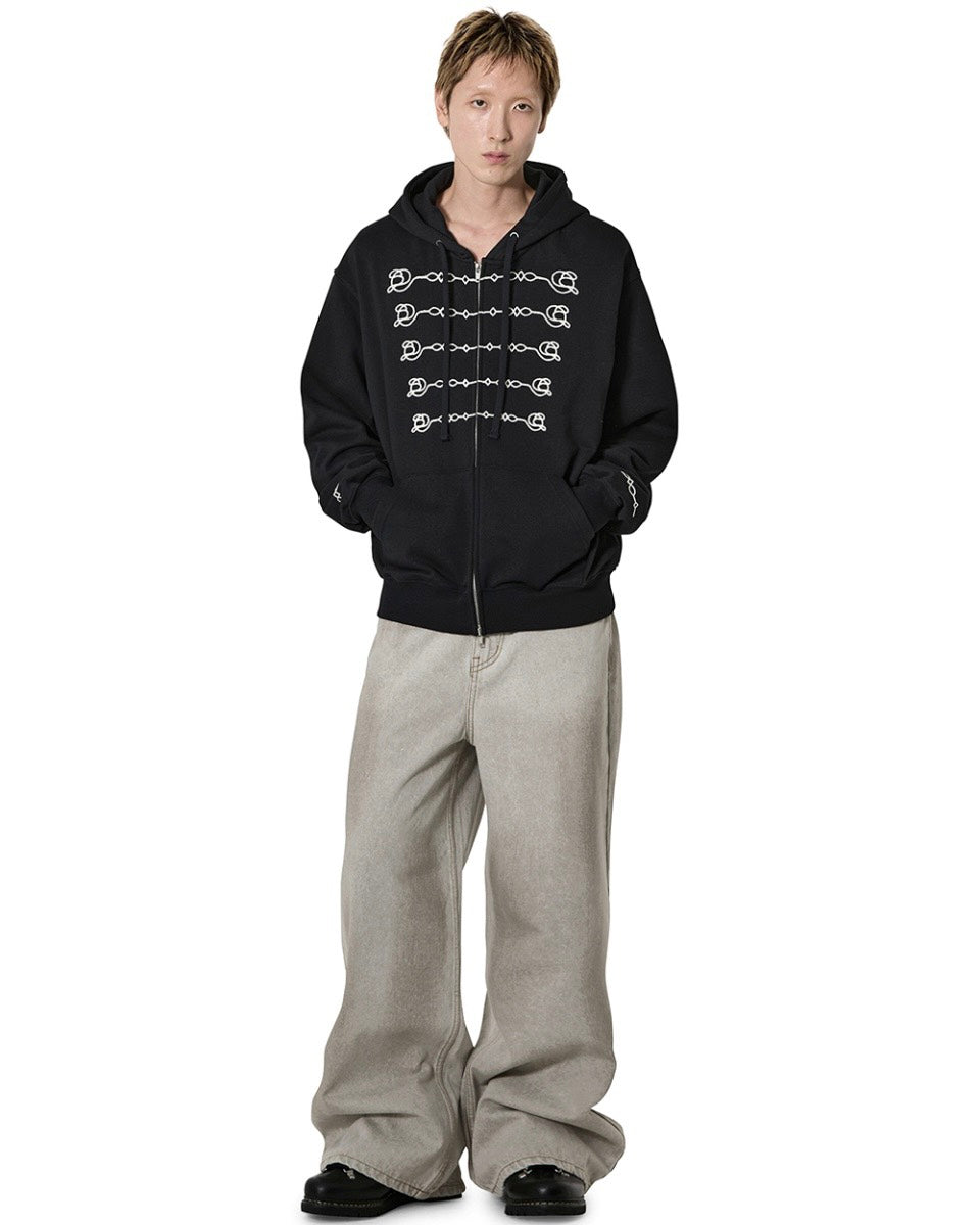 【OY】FROGGING HOODIE ZIP