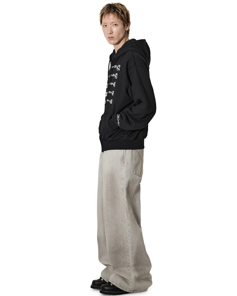 【OY】FROGGING HOODIE ZIP