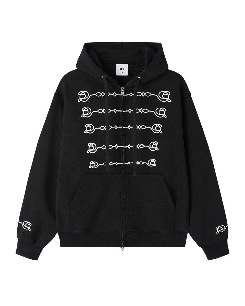 【OY】FROGGING HOODIE ZIP