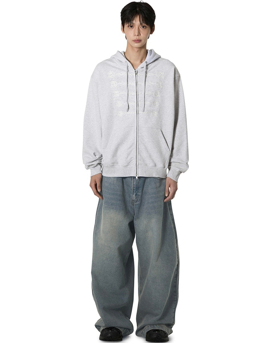【OY】FROGGING HOODIE ZIP