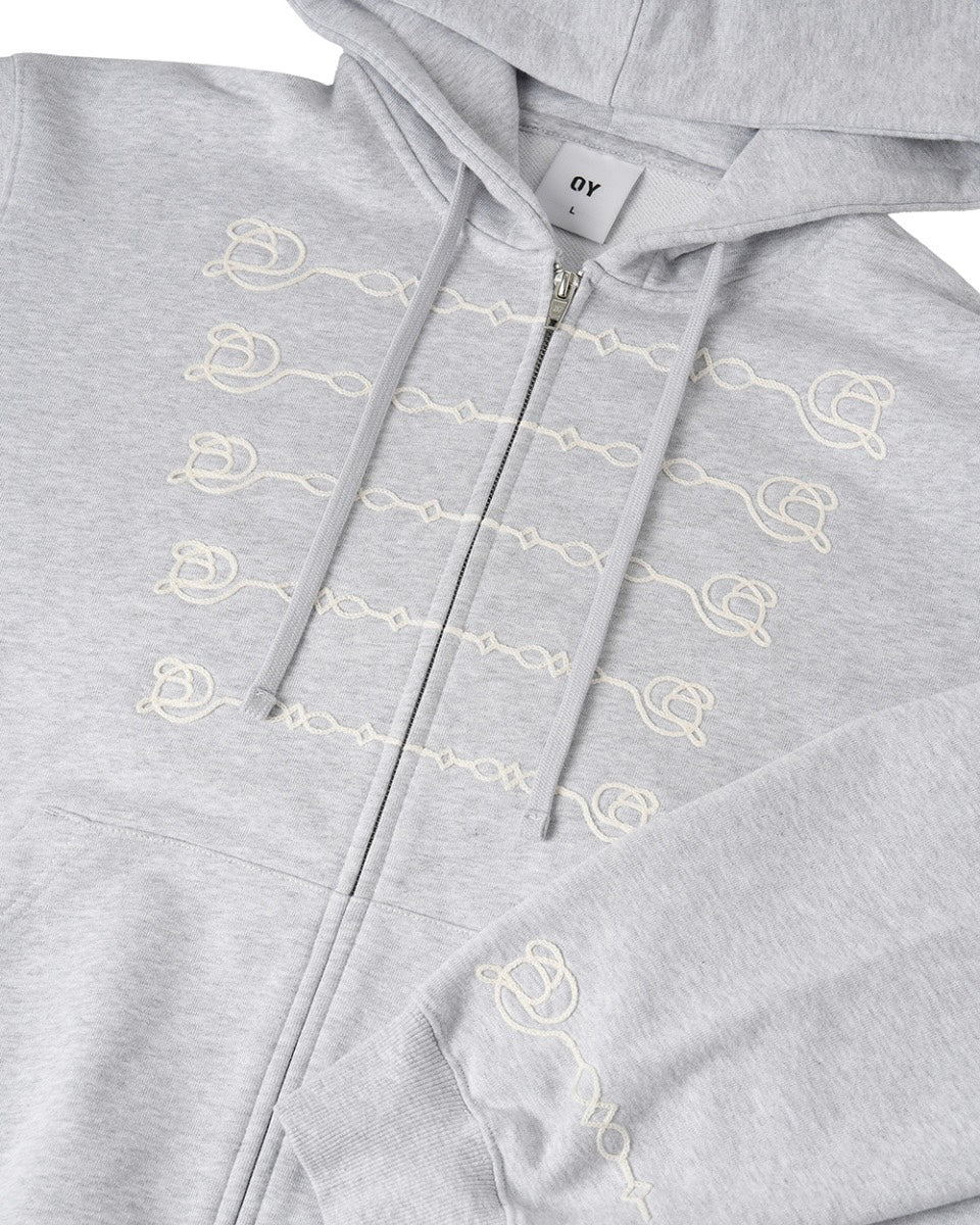 【OY】FROGGING HOODIE ZIP