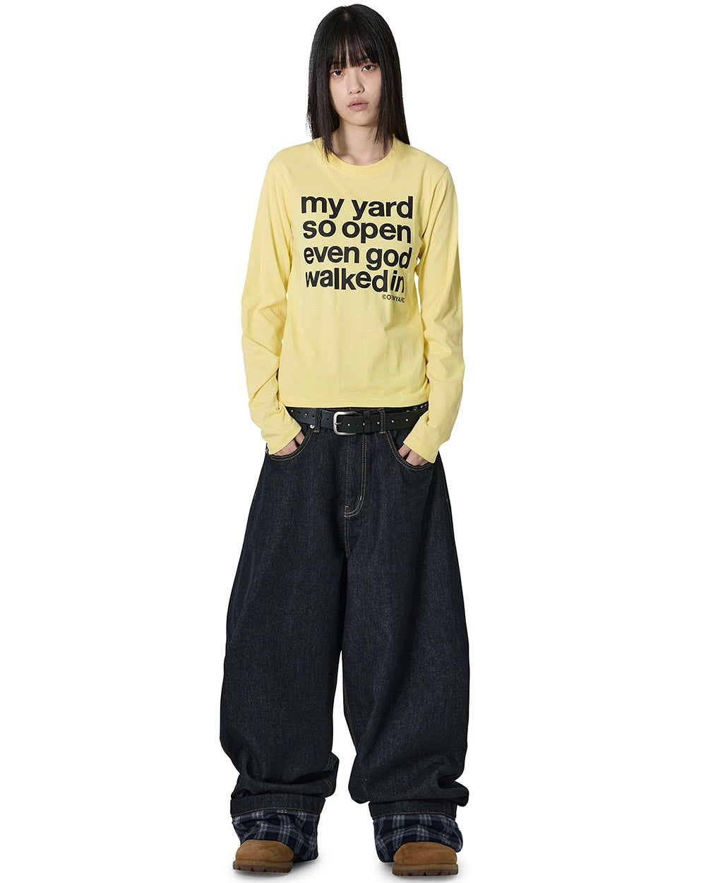 【OY】MY YARD L/S TEE