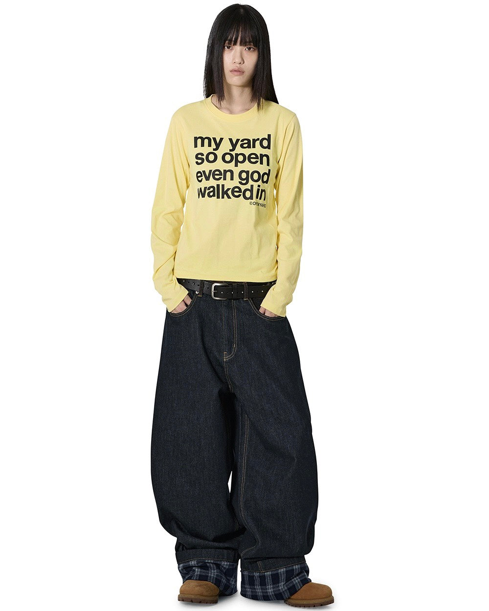 【OY】MY YARD L/S TEE