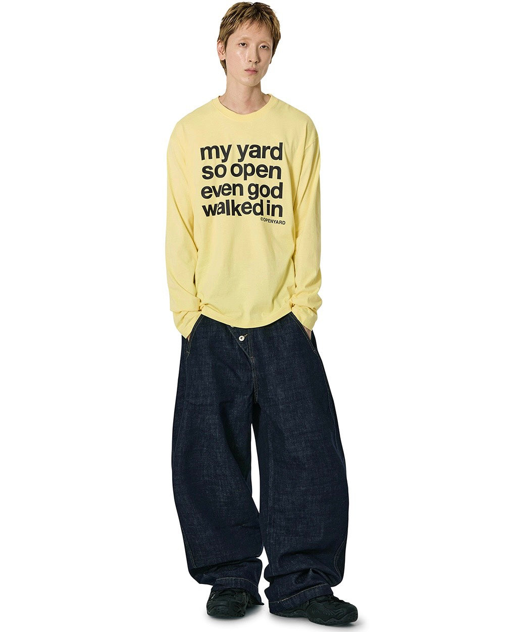 【OY】MY YARD L/S TEE