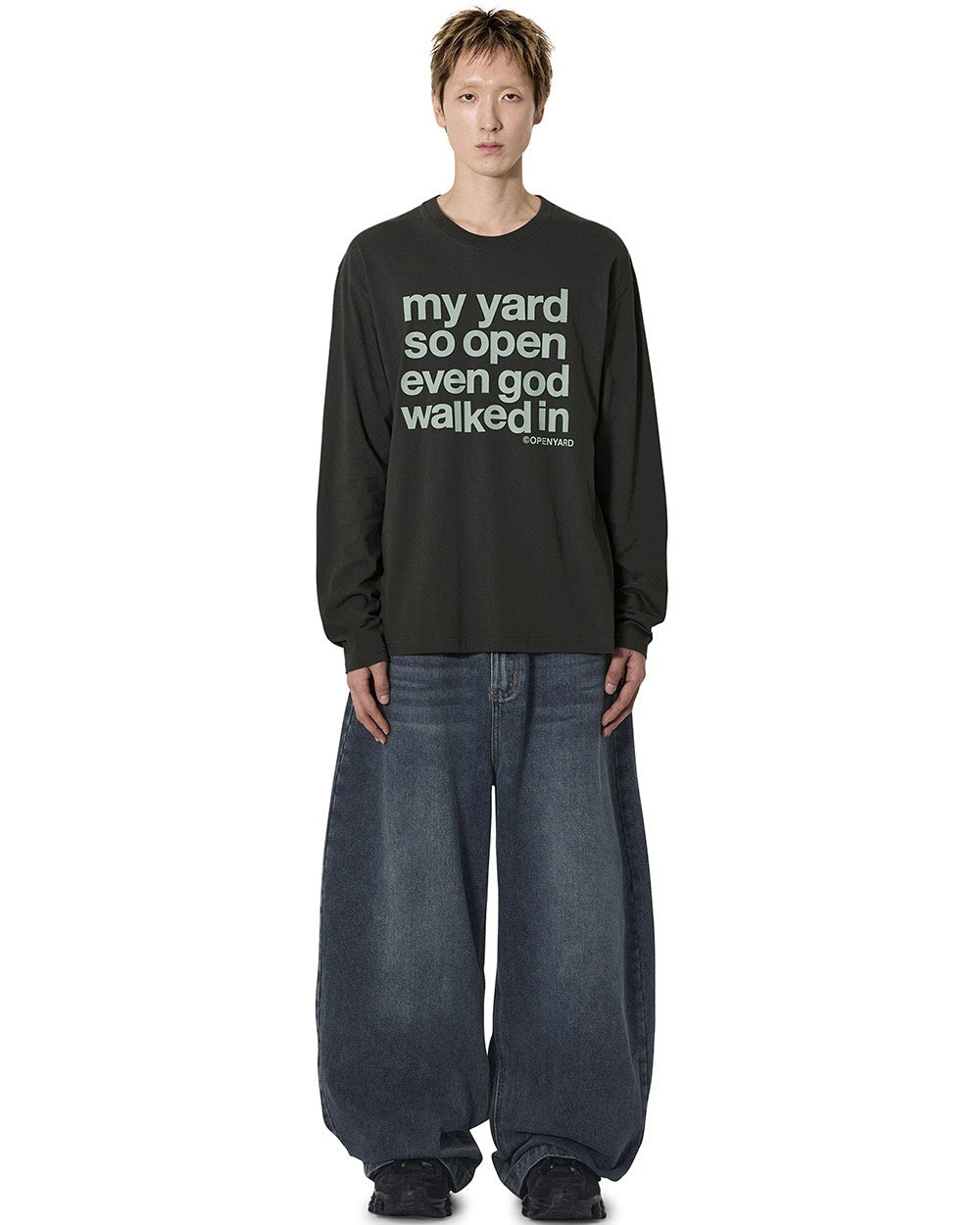 【OY】MY YARD L/S TEE