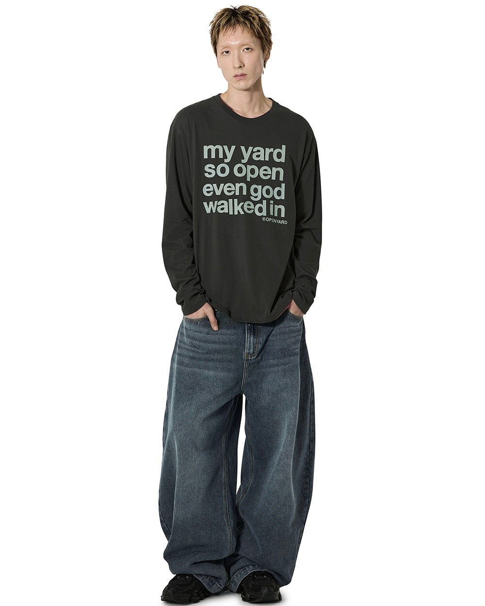 【OY】MY YARD L/S TEE