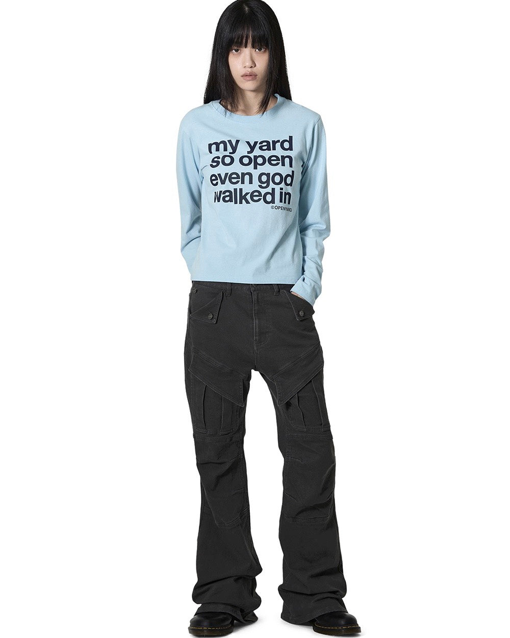 【OY】MY YARD L/S TEE