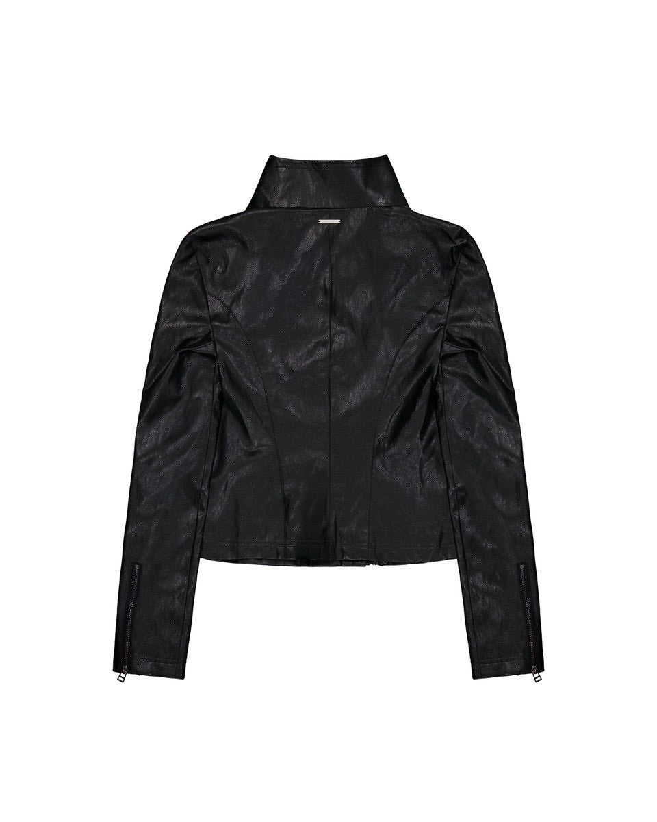 【ROCK CAKE】Contour Leather Jacket