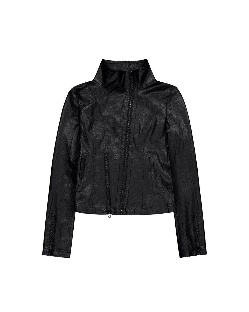 【ROCK CAKE】Contour Leather Jacket