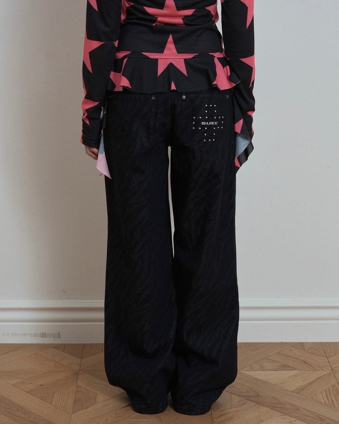【SETUP-EXE】ZEBRA DENIM PANTS