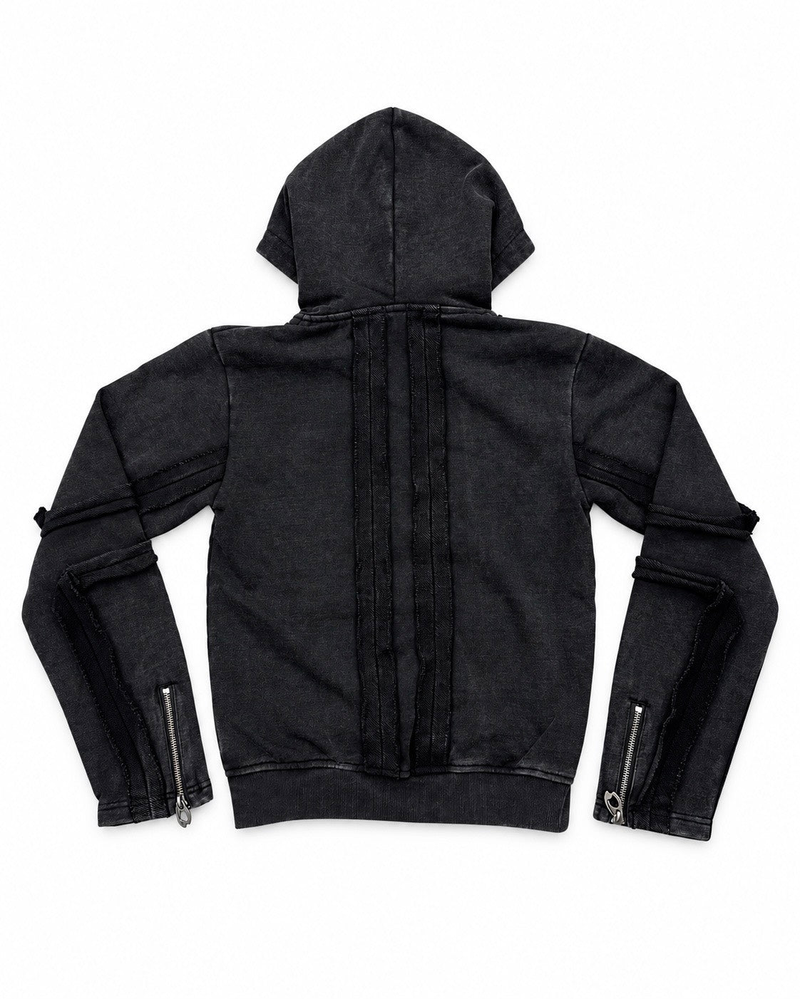 【DIG YOUR OWN GRAVE】FADED SEAM ZIP HOODIE
