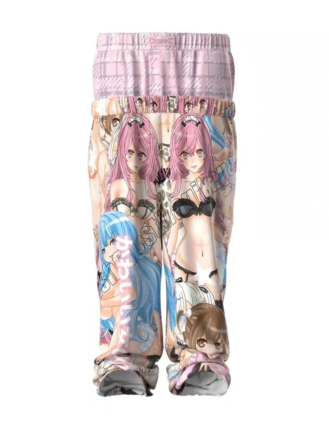 【SelfishGhost】Anime all-over print pants