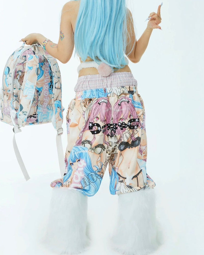 【SelfishGhost】Anime all-over print pants