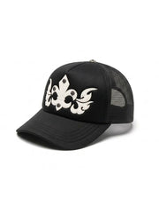 【SUPPLIER】Fleur Leather Patch Mesh Cap
