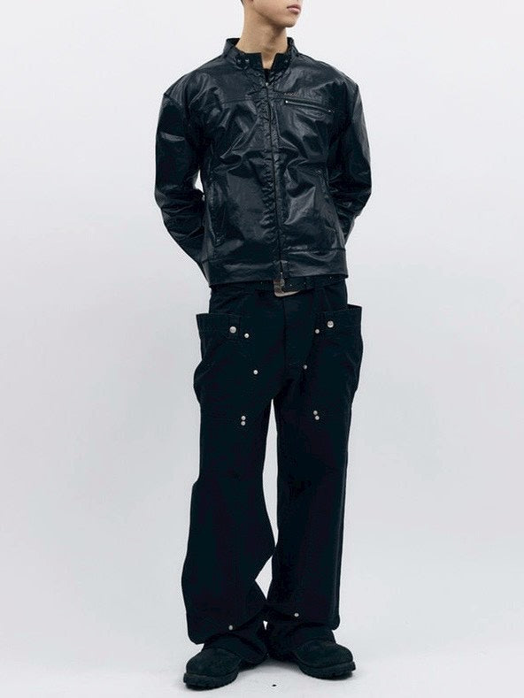 【AAKAM】Technical Coated Jacket