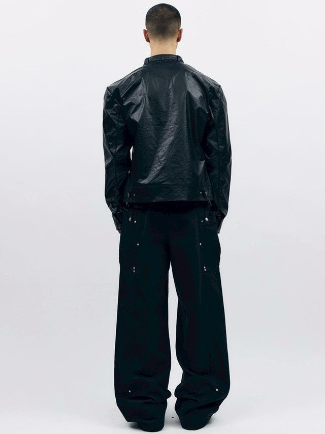 【AAKAM】Technical Coated Jacket