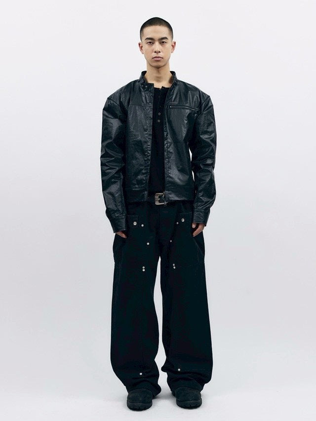 【AAKAM】Technical Coated Jacket