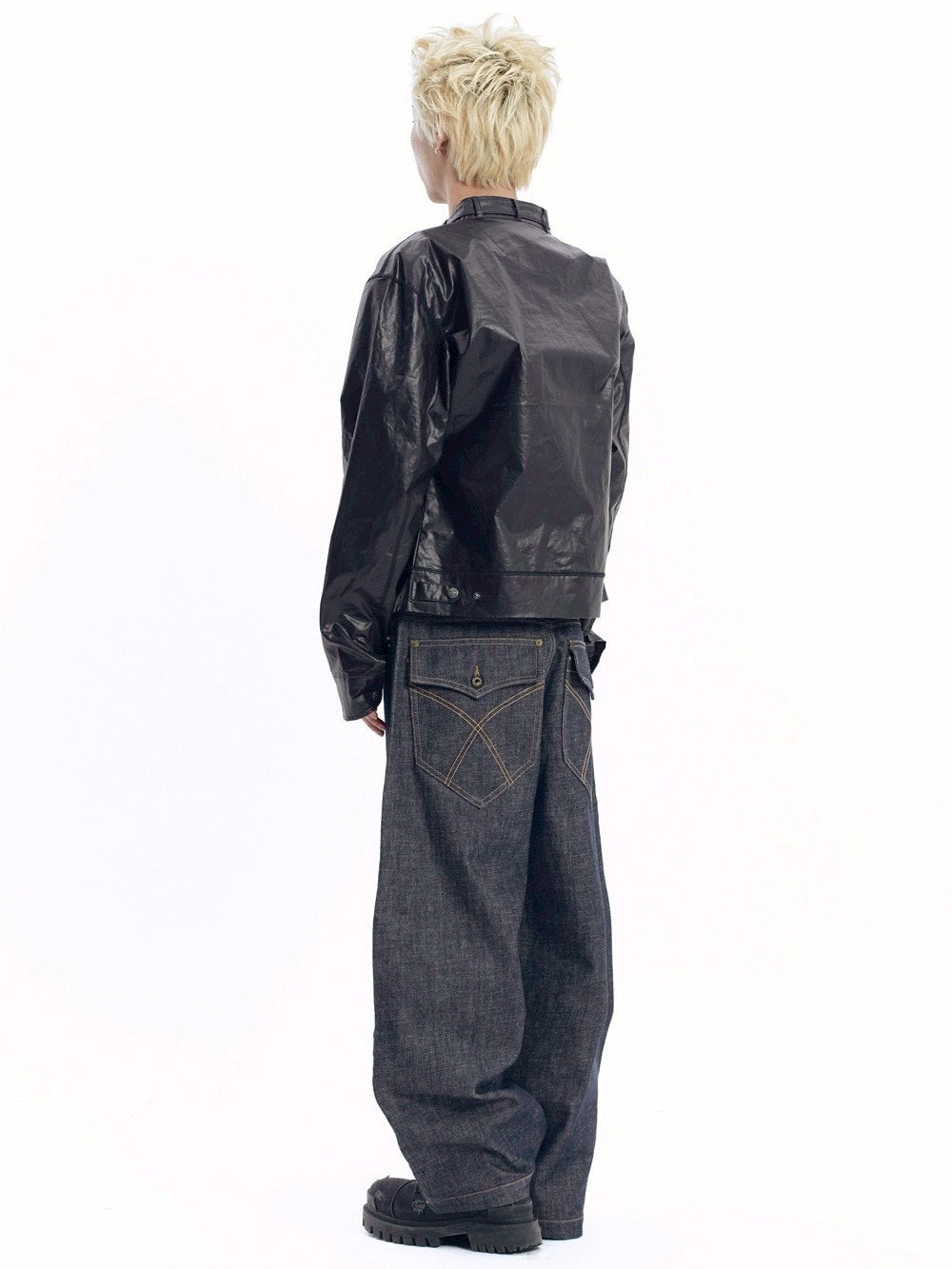 【AAKAM】Technical Coated Jacket