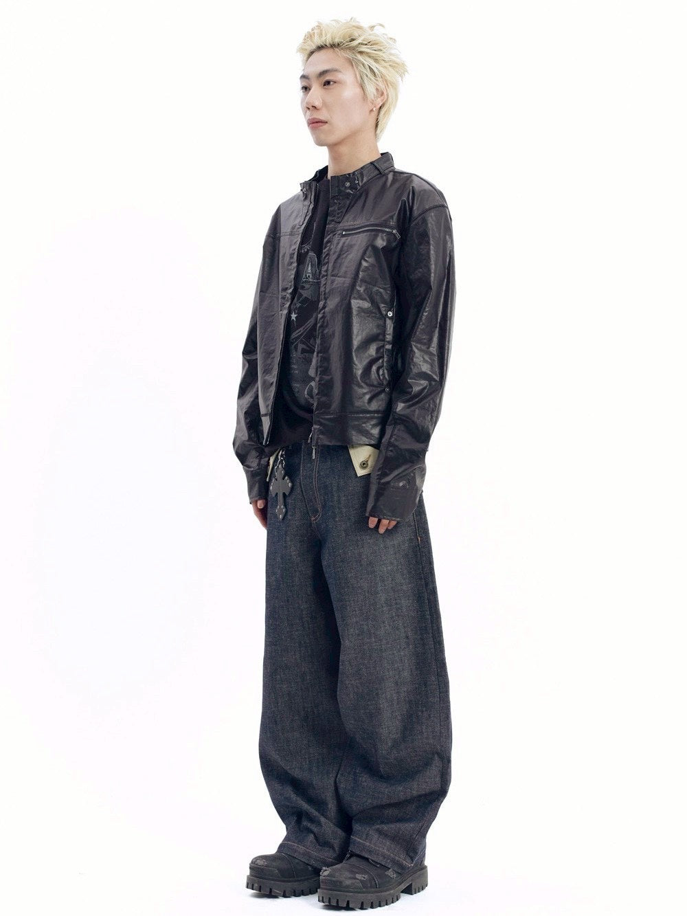 【AAKAM】Technical Coated Jacket