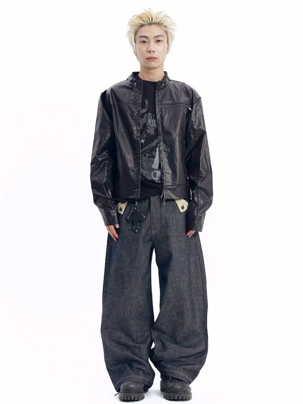 【AAKAM】Technical Coated Jacket