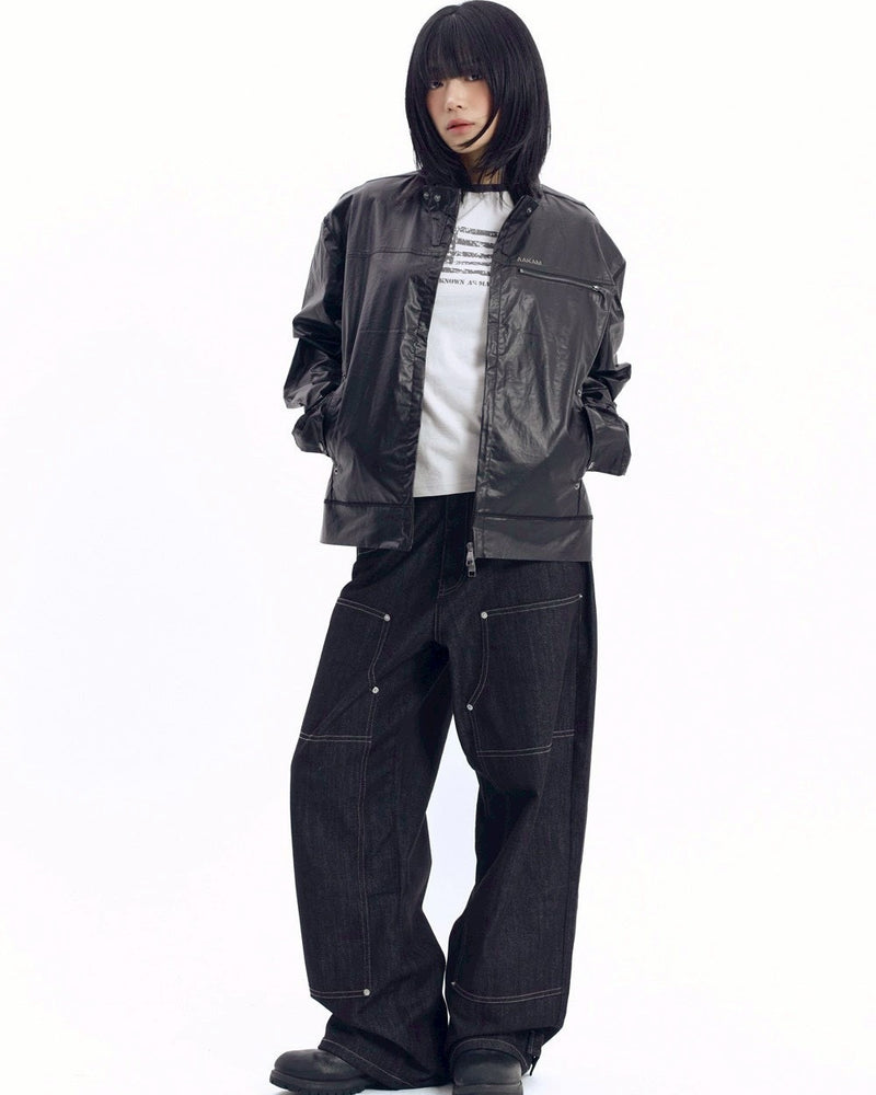 【AAKAM】Technical Coated Jacket