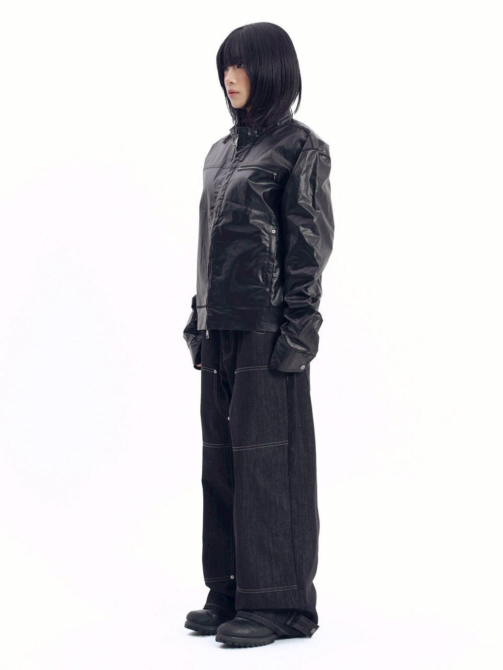 【AAKAM】Technical Coated Jacket