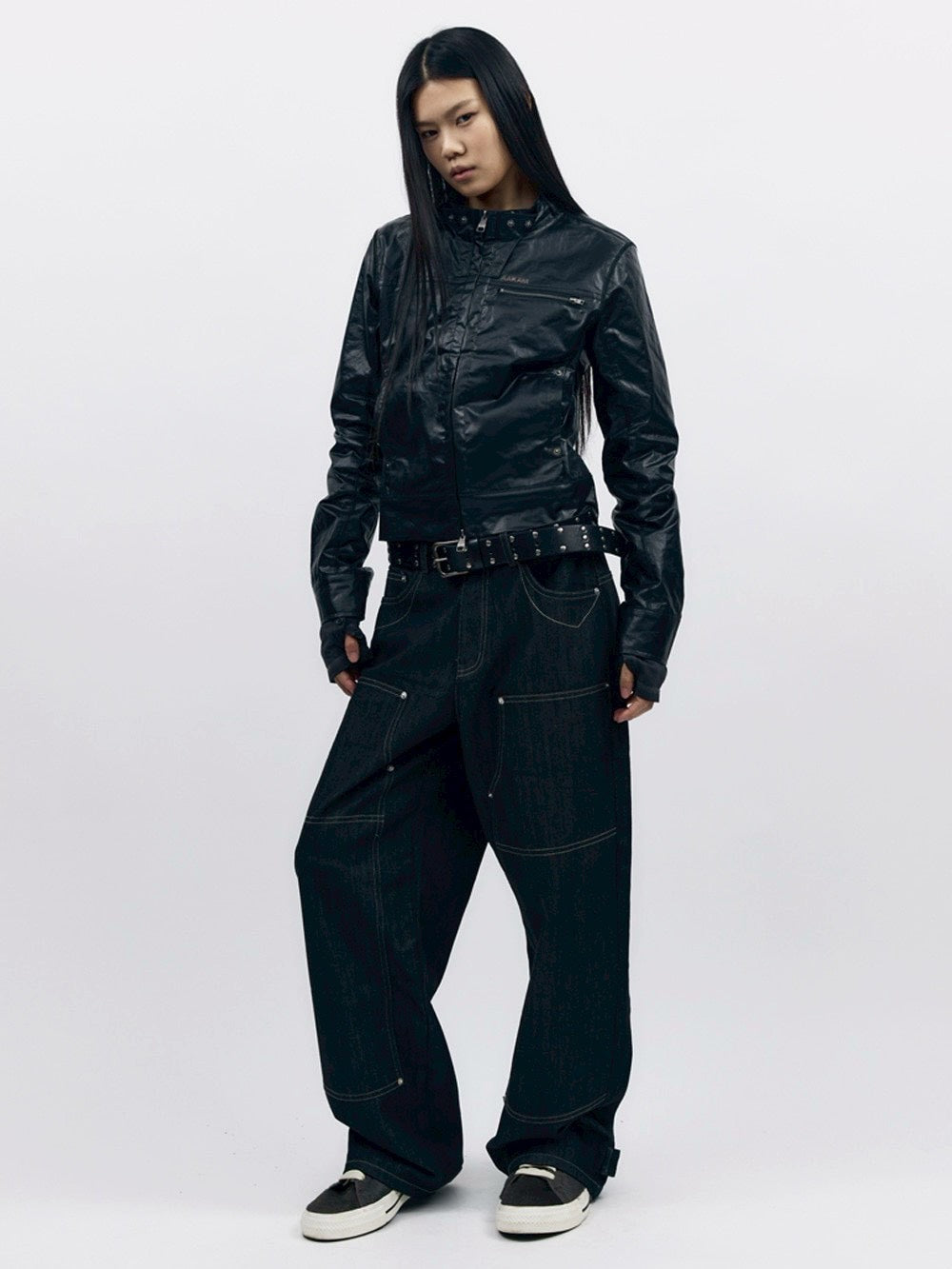 【AAKAM】Technical Coated Jacket