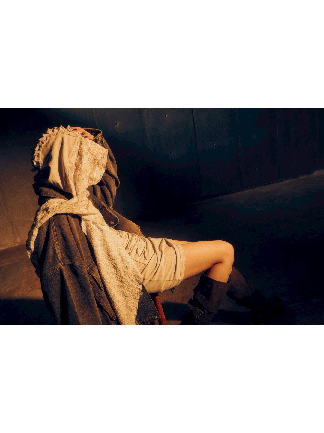 3/14 20:00発売【DIG YOUR OWN GRAVE】Washed Denim Jacket