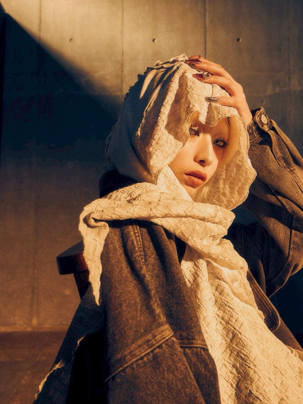 3/14 20:00発売【DIG YOUR OWN GRAVE】Washed Denim Jacket