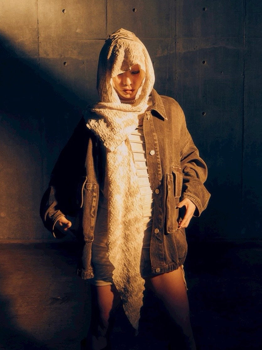 3/14 20:00発売【DIG YOUR OWN GRAVE】Washed Denim Jacket