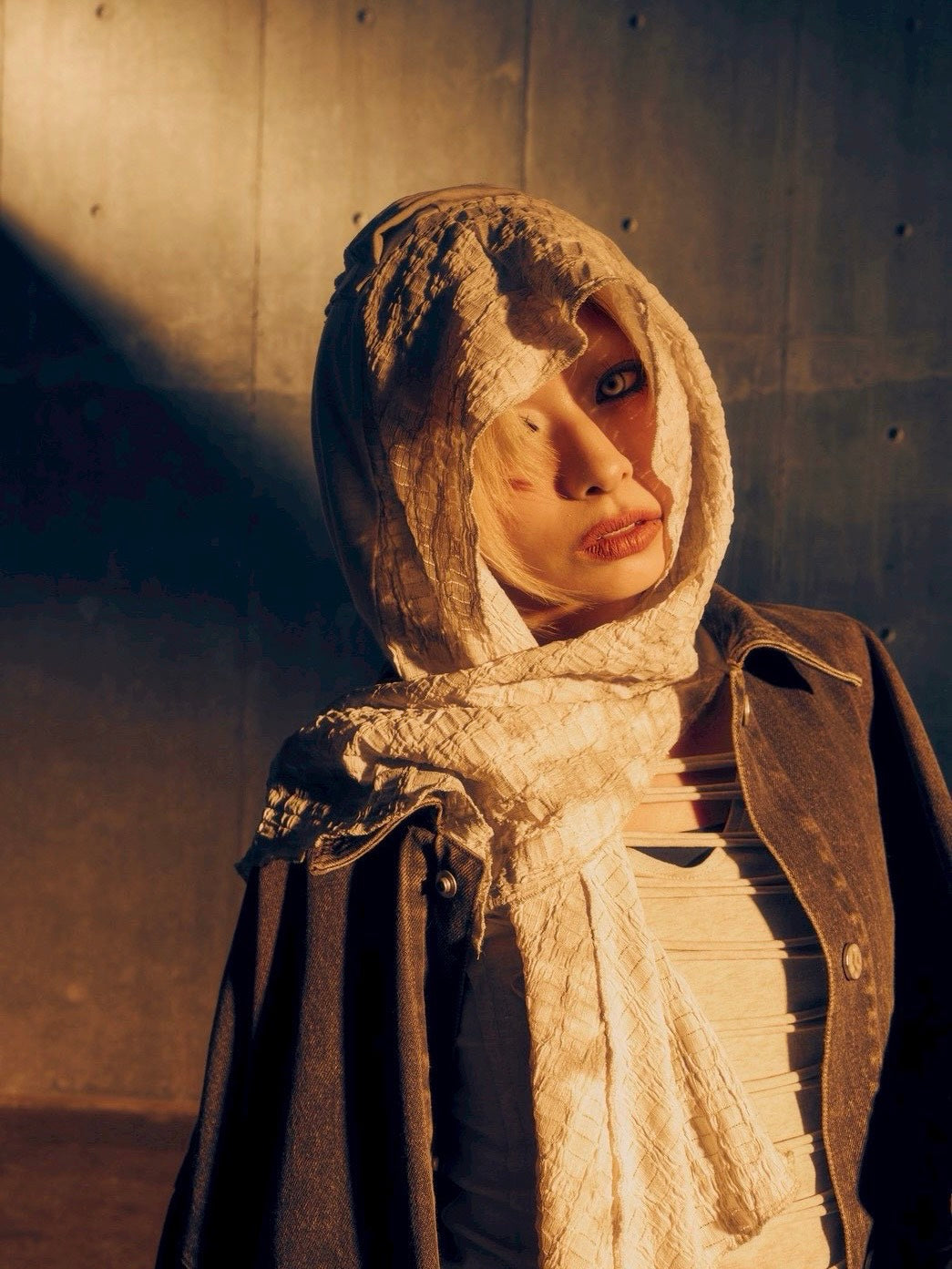 3/14 20:00発売【DIG YOUR OWN GRAVE】Washed Denim Jacket