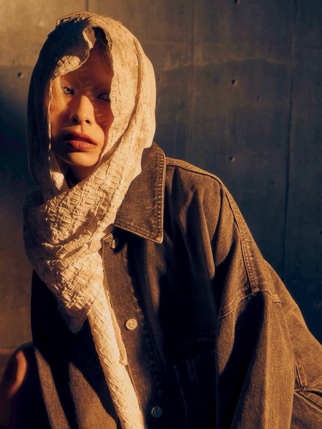 3/14 20:00発売【DIG YOUR OWN GRAVE】Washed Denim Jacket