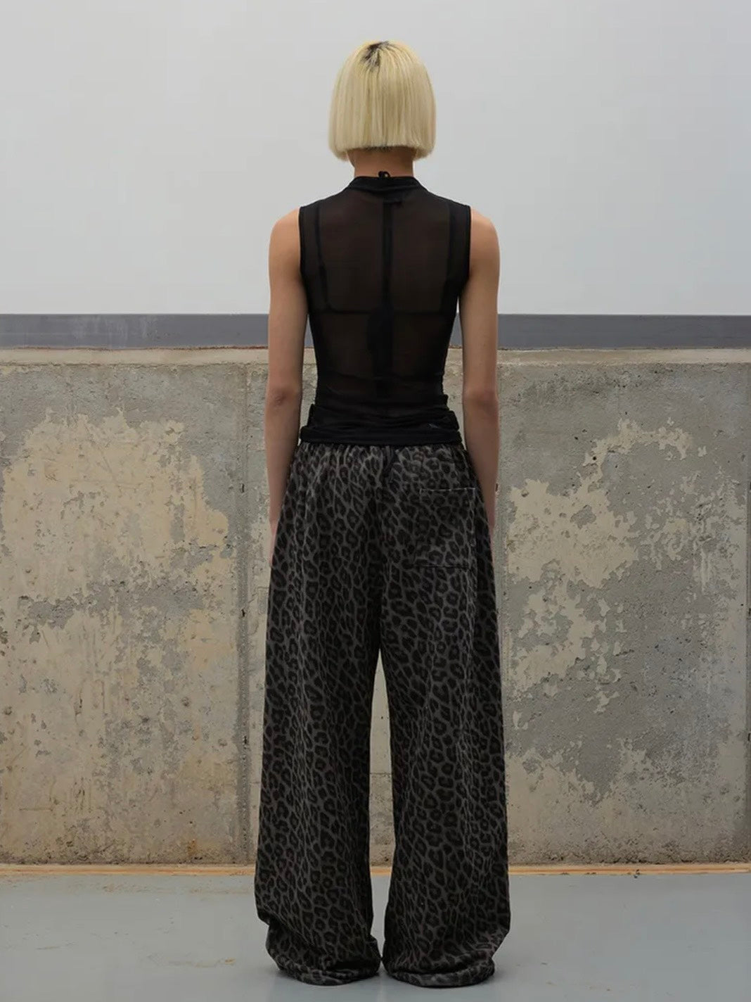 【ROCK CAKE】Leopard Wide 2way Jogger